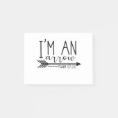 im een pijl post-it® notes (Voorkant)