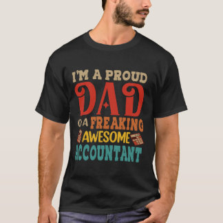 IM Een trotse vader van Geweldige accountant Funn T-shirt