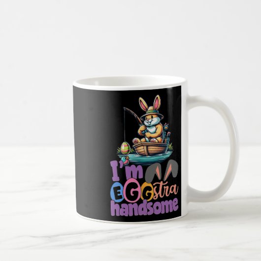 Im Eggstra Knappe Konijn Vissen B Vis Pasen Da Koffiemok (Rechts)