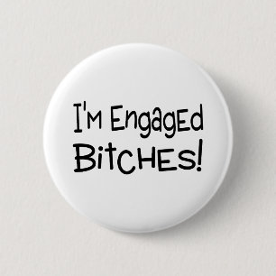 Im Engaged Ronde Button 5,7 Cm