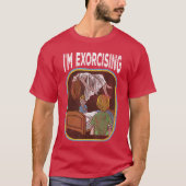 Im Eorcising Funny Eercise boy T-shirt (Voorkant)