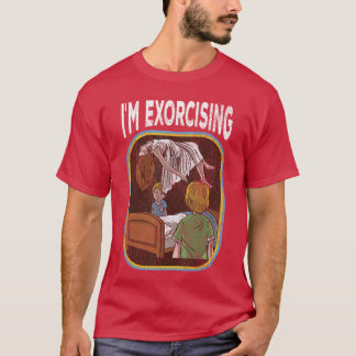 Im Eorcising Funny Eercise boy T-shirt