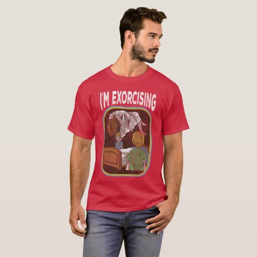 Im Eorcising Funny Eercise boy T-shirt (Voorkant volledig)
