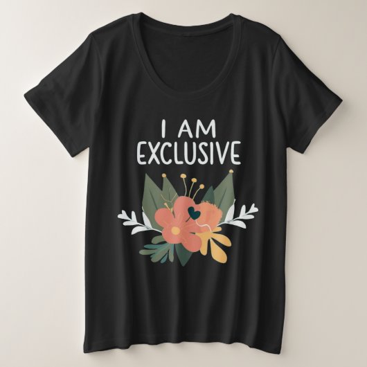 IM exclusief Grote Maat T-shirt (Design voorkant)