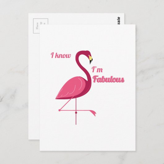 Im Fabulous Briefkaart (Voorkant / Achterkant)