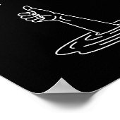 I'm Fine Drowning Sarcastic Humor Funny Saying Poster (Hoek)