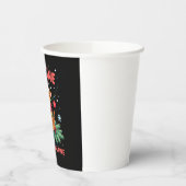 I'm Fine Everything is Fine Christmas Highland Cow Papieren Bekers (Links)