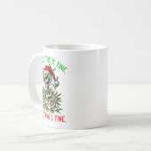 I'm Fine Everything Is Fine Christmas Skeleton Xma Koffiemok (Voorkant links)