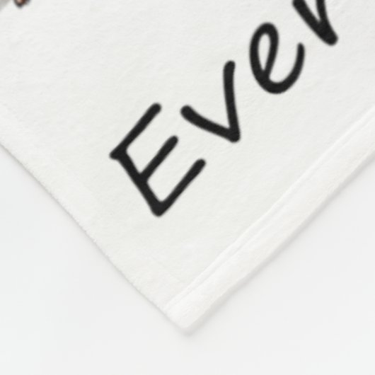 I'm Fine It's Fine Everything Is Fine Chicken Than Fleece Deken (Hoek)