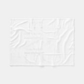 I'm Fine Suicide Prevention Awareness Mental Healt Fleece Deken (Voorkant (Horizontaal))