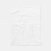 I'm Fine Suicide Prevention Awareness Mental Healt Fleece Deken (Voorkant)