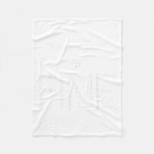 I'm Fine Suicide Prevention Awareness Mental Healt Fleece Deken (Voorkant)