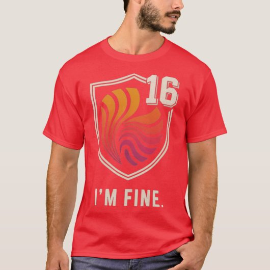 I'm Fine Vuln Stacks [FFXIV] (2) T-shirt (Voorkant)