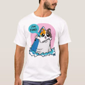 I'm fine with a shark attack t-shirt (Voorkant)