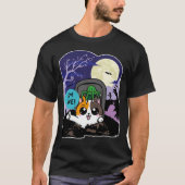 I'm fine with a zombie attack t-shirt (Voorkant)