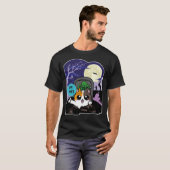 I'm fine with a zombie attack t-shirt (Voorkant volledig)