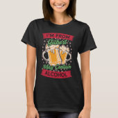 Im From Gilbert May Contain Alcohol Phoenix Beer T-shirt (Voorkant)