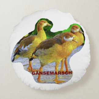 Im GÄNSEMARSCH - Rond Kussen