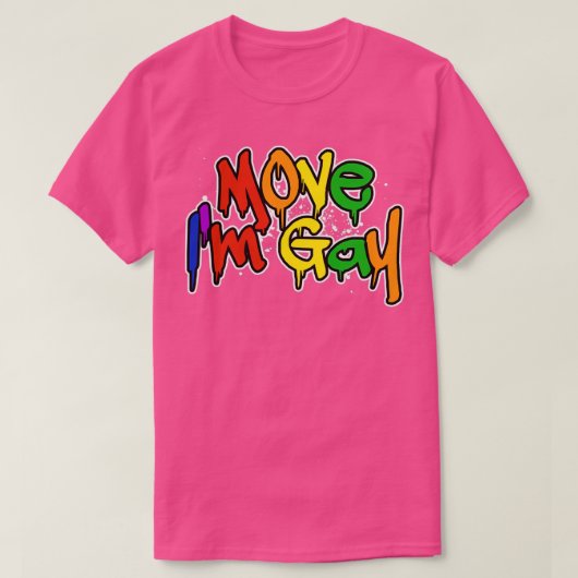 Im Gay 4 verplaatsen T-shirt (Design voorkant)