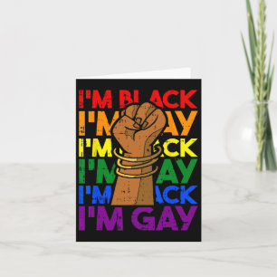 IM Gay Black Geschiedenis Maand Mannen Vrouwen Pow Kaart