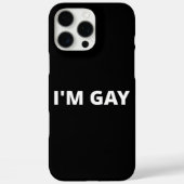 I'm Gay Case-Mate iPhone Case (Achterkant)