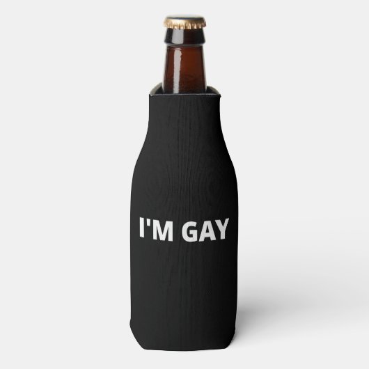 I'm Gay Flesjeskoeler (Fles Voorkant)