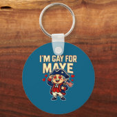 I'm Gay For Maye Funny Hearts Sleutelhanger (Voorkant)