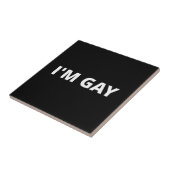I'm Gay Tegeltje (Zijkant)