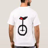Im geen bi-eenwielig shirt (Achterkant)