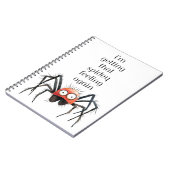 i'm getting that spidey feeling again notitieboek (Linkerzijde)