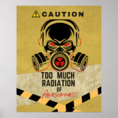 IM Geweldige waarschuwing Poster (Voorkant)