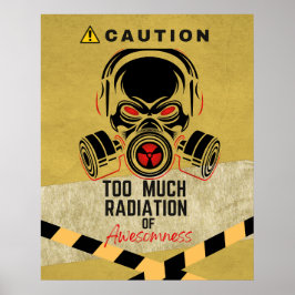 IM Geweldige waarschuwing Poster