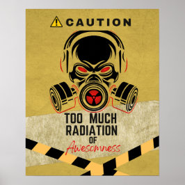 IM Geweldige waarschuwing Poster