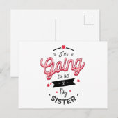 I'm going to be a big feestdagenkaart (Voorkant / Achterkant)