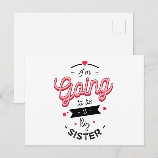 I'm going to be a big feestdagenkaart (Voorkant / Achterkant)