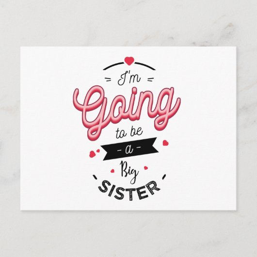 I'm going to be a big feestdagenkaart (Voorkant)