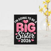 I'm Going To Be A Big Sister 2026 Announcement For Kaart (Gele Bloem)