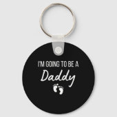 I'm Going To Be A Daddy Pregnancy Announcement New Sleutelhanger (Voorkant)
