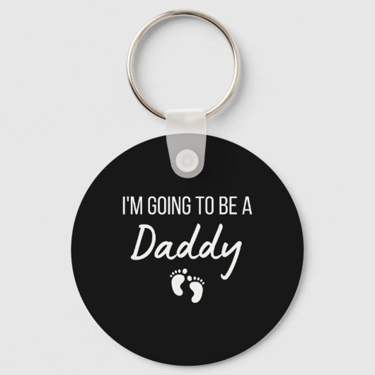 I'm Going To Be A Daddy Pregnancy Announcement New Sleutelhanger (Voorkant)