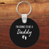 I'm Going To Be A Daddy Pregnancy Announcement New Sleutelhanger (Voorkant)