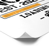 I'm Going To Be An Uncle 2026 - New Baby Announcem Poster (Hoek)