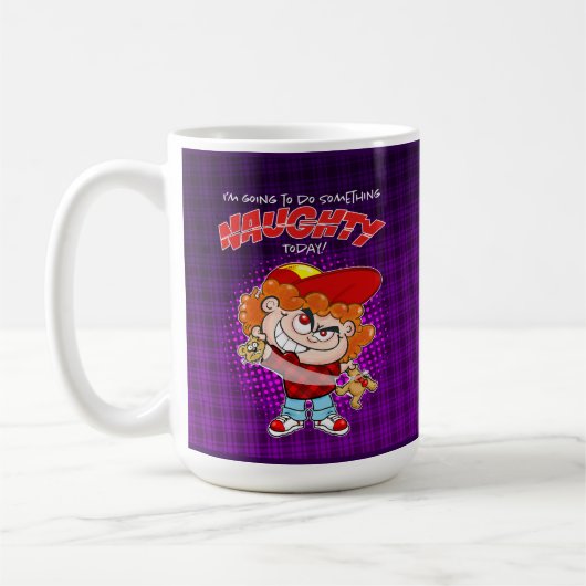 I'm going to do Something Naughty today Koffiemok (Links)