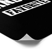 I'm Grandma's Favorite Granhild Grandson Granddaug Poster (Hoek)