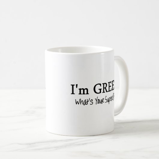 Im Grieks wat uw superkracht is Koffiemok (Voorkant rechts)