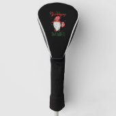 Im Grumpy Deal IT - kerstcadeau Golfheadcover (Voorkant)