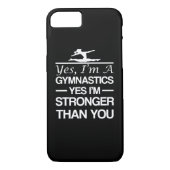 Im Gymnastics is sterker dan jij Case-Mate iPhone Case (Achterkant)
