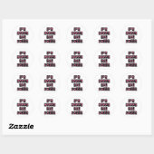I'm happy you exist ronde sticker (Vel)