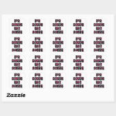 I'm happy you exist vierkante sticker (Vel)
