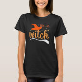 I'm Her Boo I'm His Witch T-shirt (Voorkant)