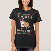 I'm Her Cookie Eater I'm His Milk Drinker Couples  T-shirt (Voorkant)